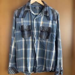 HYSTERIC GLAMOUR♦日本製 ヒスガール 刺繍 チェックシャツ L HYSTERIC GLAMOUR チェック柄ネルシャツ L - メルカリ