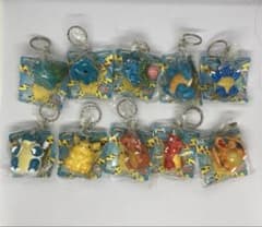 バンプレスト ポケモンソフトキーホルダースペシャルセレクション 10種