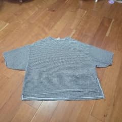 DRESS MONSTER ボーダーTシャツ ブラック 5
