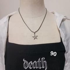 星ネックレス 平成ギャルY2K ウィッシュコア 古着系 グランジ サブカル