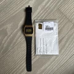 CASIO F-91W デジタル腕時計 ブラック✖️ゴールドのサムネイル