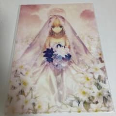 클리어 파일 세이버 Fate stay night 웨딩 드레스