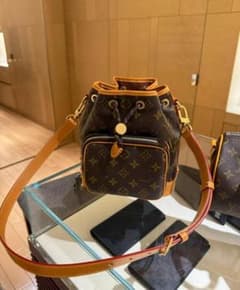 Louis Vuitton モノグラム 巾着 ショルダーバッグ - メルカリ