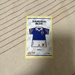 値下不可SAMURAI BLUE 1997年 日本代表 ユニフォーム ステッカーのサムネイル
