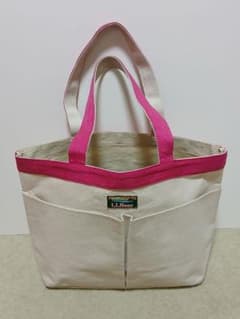 L.L.Bean キャンバス トートバッグ ピンクのサムネイル