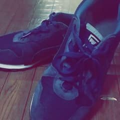 《美品》PUMA TX-3オールネイビーのサムネイル