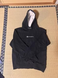Champion パーカー ブラック　Lのサムネイル