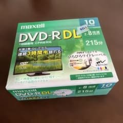 maxell DVD-R DL 10枚入り 215分のサムネイル