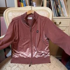 ♥️CHANEL ラベンダー ジップアップジャケット CHANEL 17S BLACK WHITE RED LILAC PINK CC LOGO TWEED RUNWAY JACKET