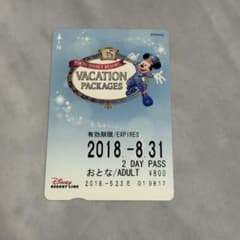 使用済】ディズニーリゾートライン フリーきっぷ 35周年バケパ - メルカリ