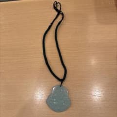 翡翠 布袋様 ペンダント ネックレスのサムネイル