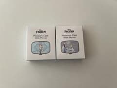 Disney Frozen 미니어처 케이스 미러 첨부 아나 눈