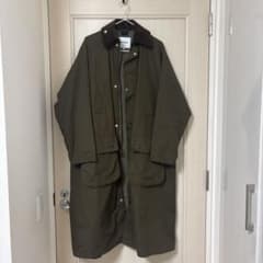 Barbour ロングコート カーキ サイズ10のサムネイル