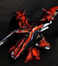 HG 1/144 ナイチンゲール グラデーション改修全塗装完成品 ガンダム