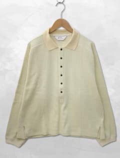 ANCELLM HENLEY RIB LS T-SHIRT （CREAM） ANCELLM HENLEY RIB LS T-SHIRT - メルカリ
