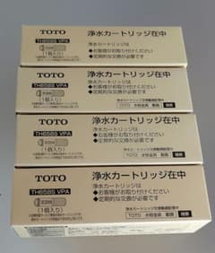 TOTO 浄水カートリッジ TH658S VPA 4個セットのサムネイル