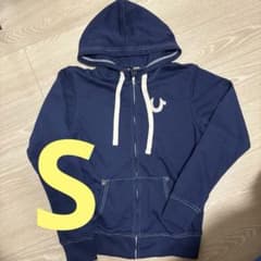 TRUE RELIGION ジップアップパーカー ネイビーのサムネイル