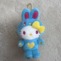 ハローキティ うさぎ ぬいぐるみ マスコットのサムネイル