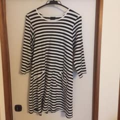 【値下げしました】マリメッコ ボーダーTシャツのサムネイル