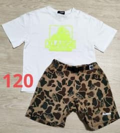 【エクストララージ】120 Tシャツ＆ハーフパンツセットのサムネイル