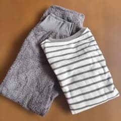 モコモコ 子供用 パジャマ 冬用のサムネイル