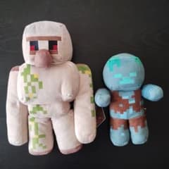 マインクラフト　ぬいぐるみ2体のサムネイル