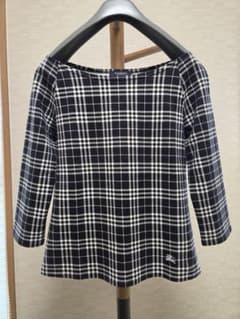 BURBERRY LONDON 七分袖 Sサイズチェック柄 カットソーのサムネイル