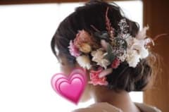 ドライフラワー ヘッドアクセサリーのサムネイル
