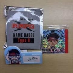THERAMPAGE (R)MPG グッズ ネームバッジ ガチャ ステッカー 陣のサムネイル