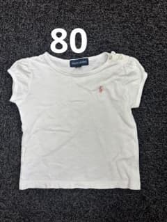 RALPH LAUREN ラルフローレン べびー　白Tシャツ　80のサムネイル