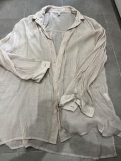 クラシカルエルフ　ベージュ　シャツ Mサイズ　シアーシャツ