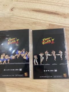 ストリートファイターII メモ帳 2種セットのサムネイル