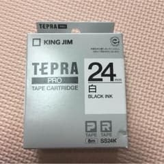 【新品】テプラ テープ白 24mmのサムネイル