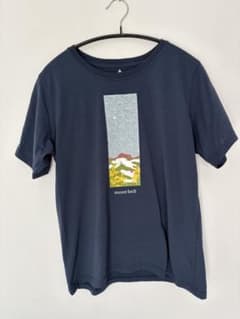 mont-bell ネイビー Tシャツ　レディースLのサムネイル