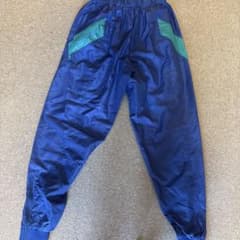 Champion ナイロンパンツ CW-362 ネイビー グリーンのサムネイル