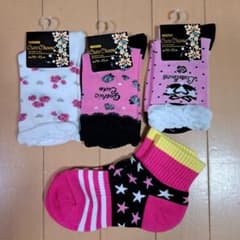 キッズ靴下 4足セット 19-23cmのサムネイル
