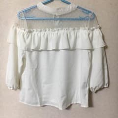ハイネックレーストップスのサムネイル