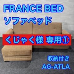 くじゃく① FRANCE BED ソファーベッド 収納 d4540 くじゃく様 専用① FRANCE BED ソファーベッド 収納 d4540