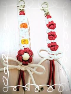ハンドメイド パラコードストラップ 2本セットのサムネイル