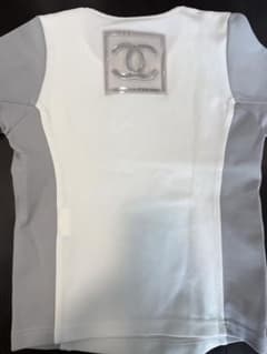 CHANEL ￼vigntage 01P Tシャツ スポーツライン ココマーク CHANEL ￼vigntage 01P Tシャツ スポーツライン ココマーク - メルカリ