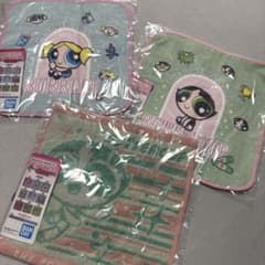パワーパフガールズ ハンドタオル 3種セット 一番くじのサムネイル
