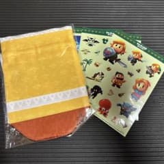 ゼルダの伝説 巾着袋 ステッカーセットのサムネイル