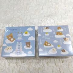 M022 リラックマ メモ帳 スカイツリー リラックマストア限定 ブロック