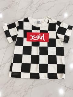 X-girl STAGES チェッカーフラッグ Tシャツ 80cmのサムネイル