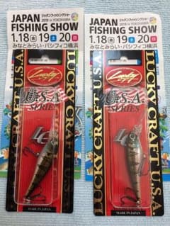 ラッキークラフト フィッシングショー2019 限定カラーのサムネイル