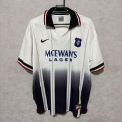 97 Glasgow Rangers NIKE グラスゴーレンジャーズ　Lサイズ 97 Glasgow Rangers NIKE グラスゴーレンジャーズ Lサイズ - メルカリ