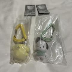 サンリオ　カラフルカラビナ マスコットチャーム ポチャッコ　ポムポムプリン