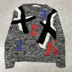 1990s AMILANO Hand Knitted Graphicのサムネイル