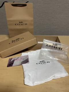 COACH ギフトボックス ショッパー 保存袋 セットのサムネイル