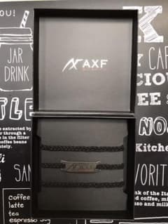 更に⭐️超値下げ　AXF アクセフ　ネックレス　ブラックのサムネイル